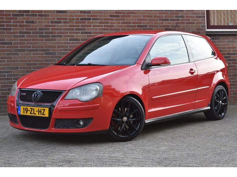 Rood Gebruikt 2008 VW Polo GTI Hatchback | € 3.949 (Super prijs) - Afbeelding 1/4