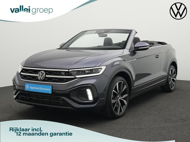 Grijs Occasion 2024 VW T-Roc Cabriolet R-line Cabriolet | € 40.850 (Eerlijke prijs) - Afbeelding 1/4