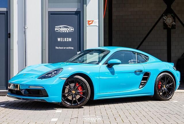 Blauw Gebruikt 2020 Porsche 718 Cayman S Coupé | € 83.950 - Afbeelding 1/4