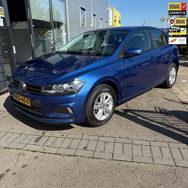 Blauw Gebruikt 2021 VW Polo Comfortline Hatchback | € 14.950 (Goede deal) - Afbeelding 1/4