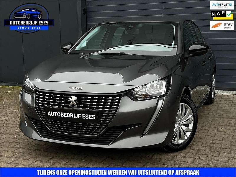 Grijs Occasion 2022 Peugeot 208 Active Hatchback | € 10.999 (Super prijs) - Afbeelding 1/3