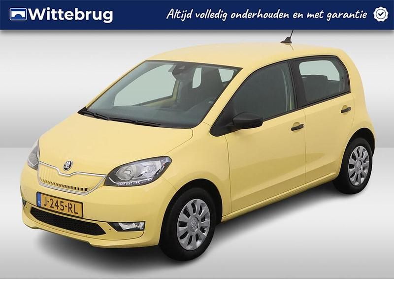 Geel Gebruikt 2020 Skoda Citigo-e IV Ambition Hatchback | € 9.450 (Goede deal) - Afbeelding 1/2