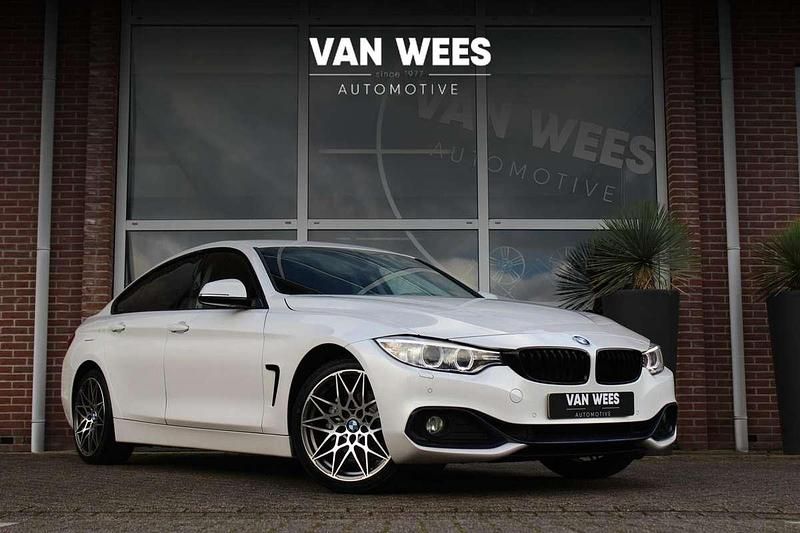 Wit, metallic lak Gebruikt 2016 BMW 420 Gran Coupé M Sport Coupé | € 16.450 (Eerlijke prijs) - Afbeelding 1/3