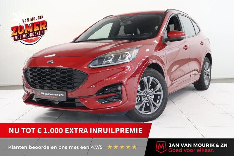 Rood Gebruikt 2020 Ford Kuga ST-Line SUV | € 24.635 (Eerlijke prijs) - Afbeelding 1/4