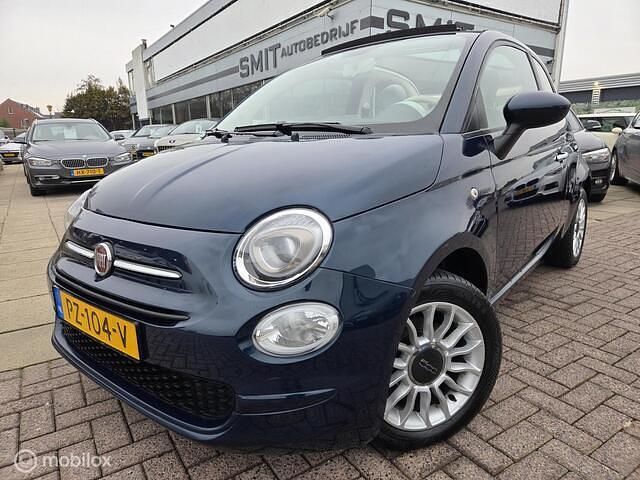 Blauw Occasion 2017 Fiat 500C Pop Star Cabriolet | € 9.900 (Eerlijke prijs) - Afbeelding 1/4