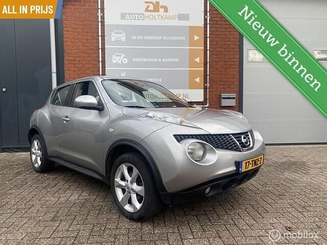Grijs Gebruikt 2012 Nissan Juke Visia SUV | € 4.950 (Eerlijke prijs) - Afbeelding 1/4