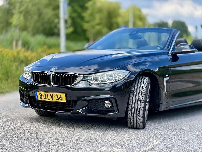 Zwart Gebruikt 2015 BMW 435 Cabriolet | € 27.500 (Eerlijke prijs) - Afbeelding 1/4