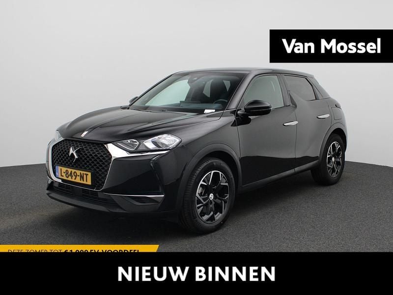 Zwart Gebruikt 2021 DS Automobiles DS3 Crossback E-Tense So Chic SUV | € 15.900 (Goede deal) - Afbeelding 1/4