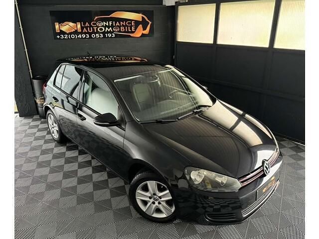 Zwart Occasion 2010 VW Golf Sedan | € 7.990 (Iets duurder) - Afbeelding 1/4