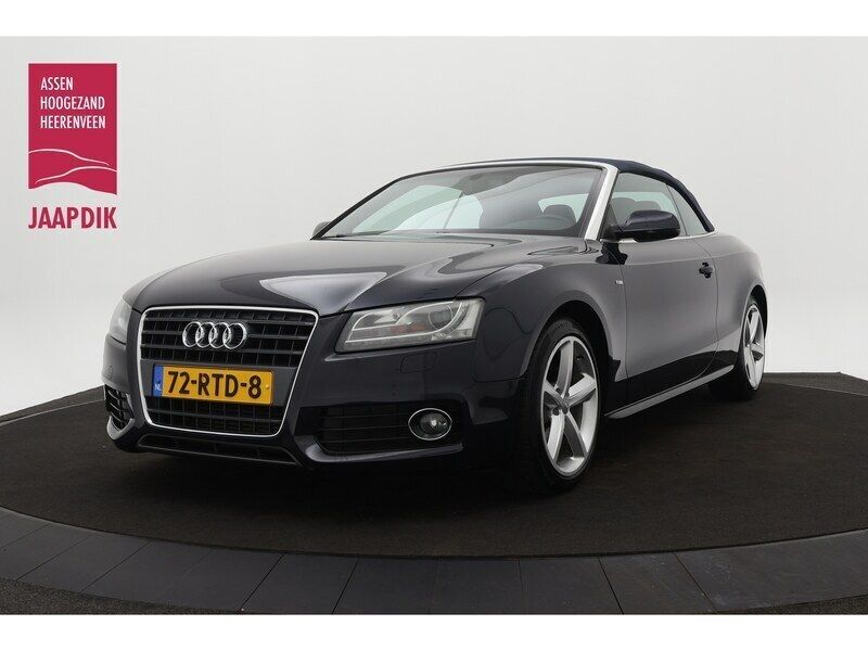 Blauw, metallic lak Gebruikt 2011 Audi A5 Cabriolet Proline Cabriolet | € 19.899 (Iets duurder) - Afbeelding 1/3