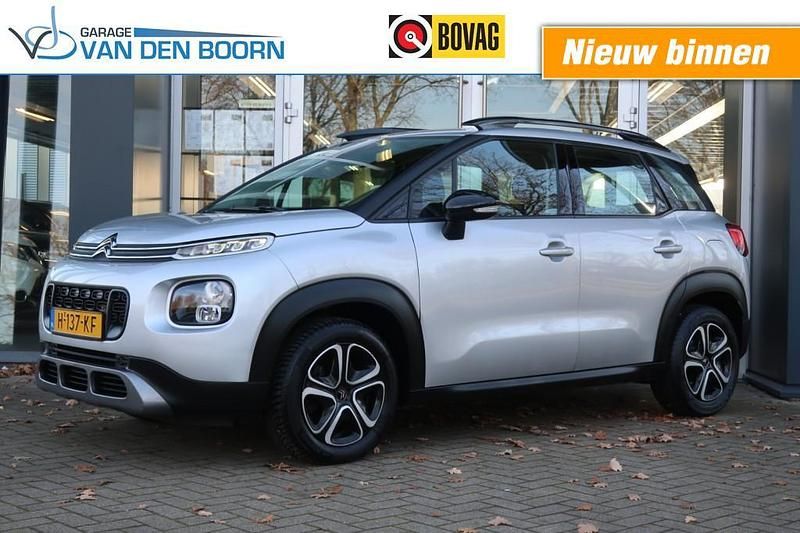 Grijs (metallic) Gebruikt 2019 Citroën C3 Aircross PureTech SUV | € 12.950 (Goede deal) - Afbeelding 1/4