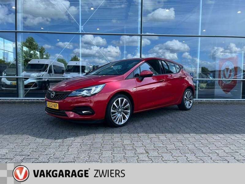 Rood Gebruikt 2020 Opel Astra Elegance Hatchback | € 17.950 (Eerlijke prijs) - Afbeelding 1/4
