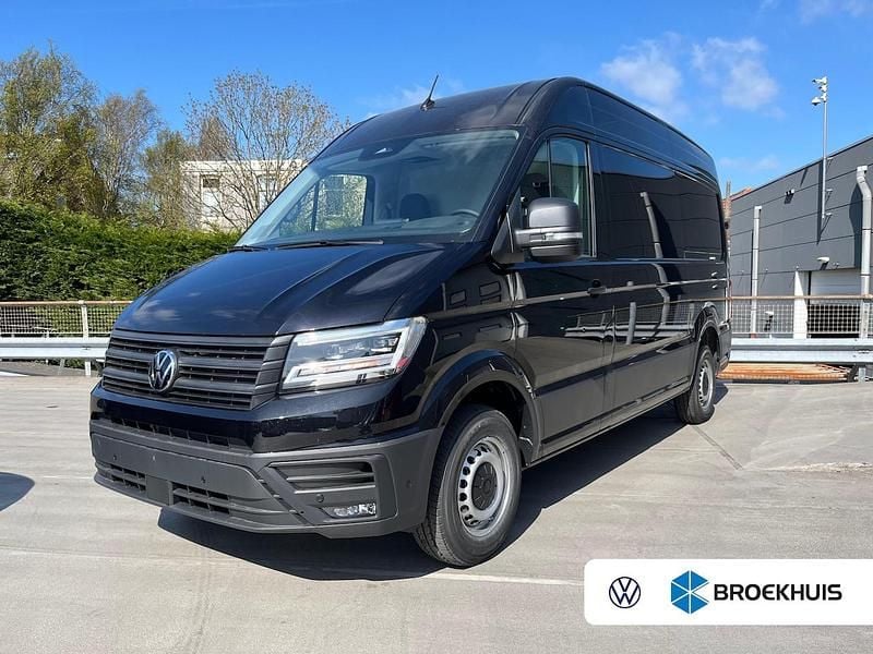 Zwart Occasion 2024 VW Crafter Exclusive Van | € 48.945 (Duur) - Afbeelding 1/4