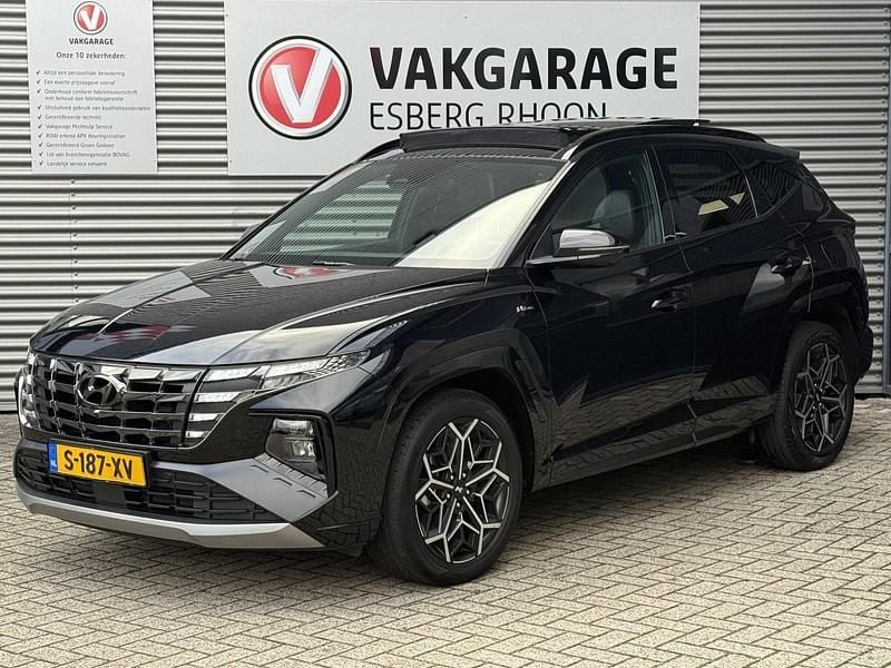 Zwart Gebruikt 2023 Hyundai Tucson N Line SUV | € 28.950 (Super prijs) - Afbeelding 1/4