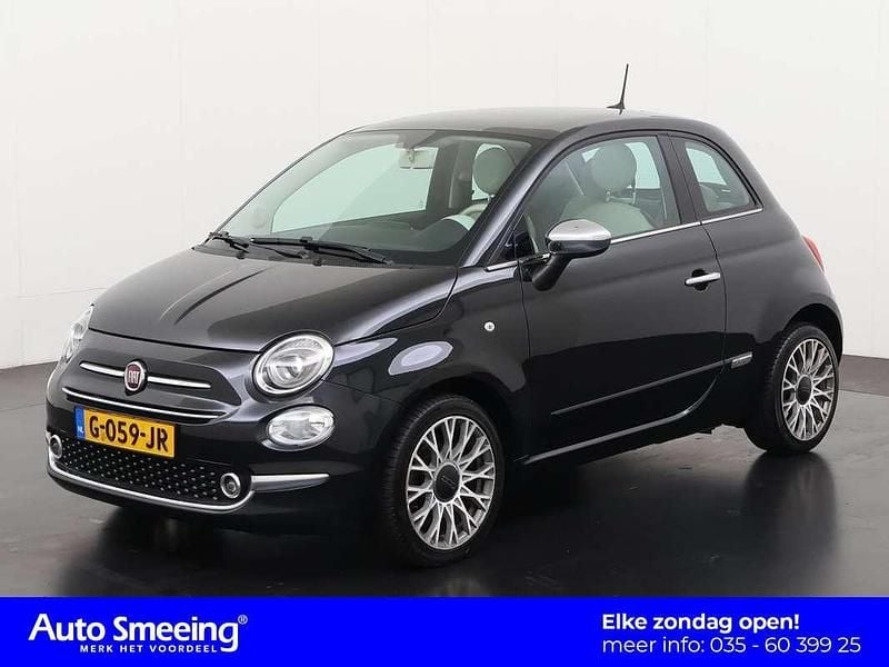 Zwart Gebruikt 2018 Fiat 500 Sport Hatchback | € 8.995 (Goede deal) - Afbeelding 1/4
