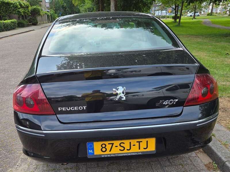 Zwart Gebruikt 2006 Peugeot 407 Sedan | € 1.300 (Eerlijke prijs) - Afbeelding 1/4