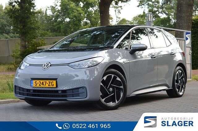 Grijs Gebruikt 2020 VW ID.3 Life Hatchback | € 17.400 (Goede deal) - Afbeelding 1/4