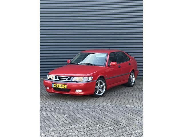 Rood Gebruikt 2001 Saab 9-3 Aero Coupé | € 6.500 (Duur) - Afbeelding 1/4