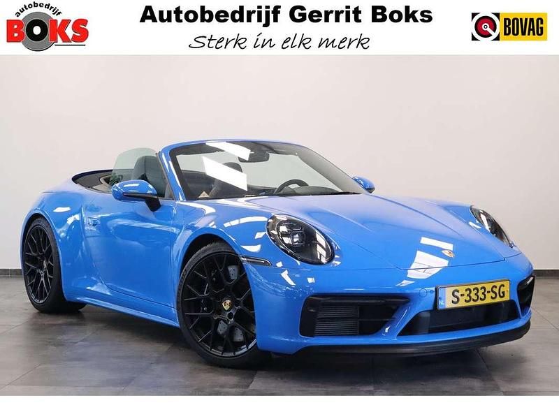 Blauw Gebruikt 2023 Porsche 911 Carrera GTS Sport Cabriolet | € 209.450 (Eerlijke prijs) - Afbeelding 1/3
