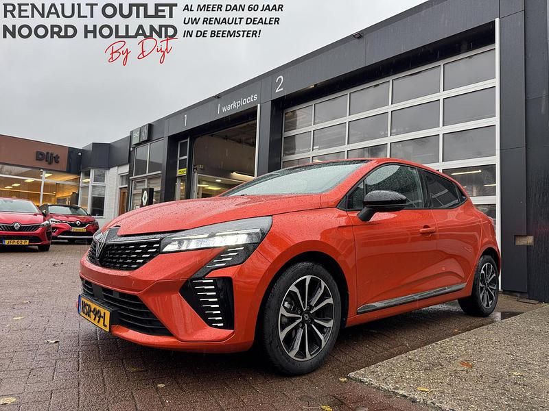 Oranje Gebruikt 2024 Renault Clio V Techno Hatchback | € 20.490 (Eerlijke prijs) - Afbeelding 1/4