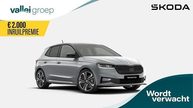 Nieuw Skoda Fabia Monte Carlo 116 PK (85 kW) 2026 Zwart Hatchback