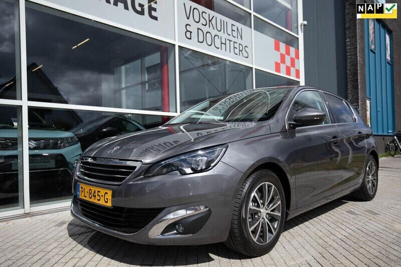 Grijs Gebruikt 2017 Peugeot 308 Premium Hatchback | € 11.245 (Goede deal) - Afbeelding 1/4