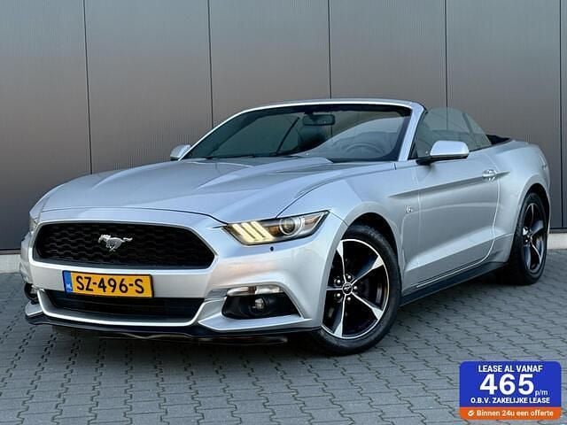 Grijs Gebruikt 2015 Ford Mustang Convertible Cabriolet | € 28.990 (Eerlijke prijs) - Afbeelding 1/4