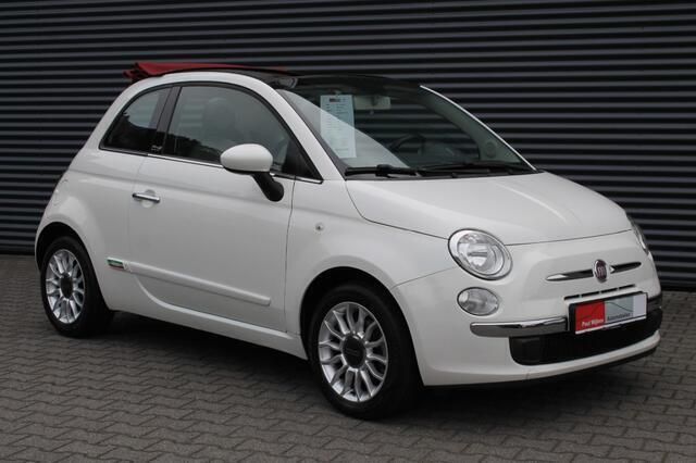 Wit Gebruikt 2012 Fiat 500C Lounge Cabriolet | € 4.999 (Goede deal) - Afbeelding 1/4