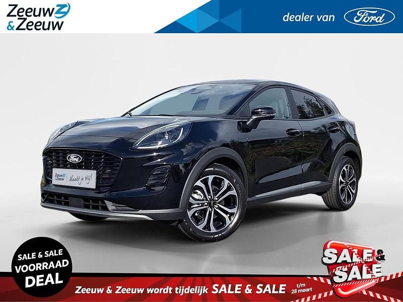 Nieuw Ford Puma Titanium 125 PK (91 kW) 2026 Agate black SUV
