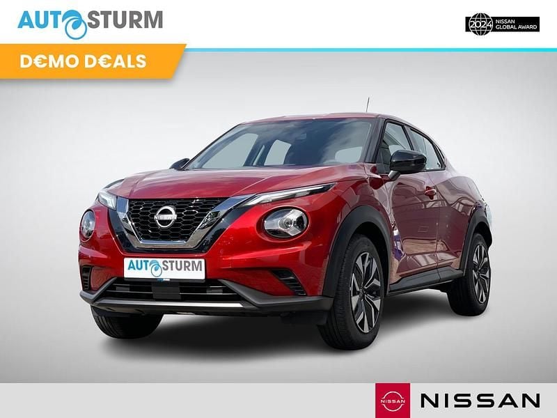 Rood Gebruikt 2024 Nissan Juke Acenta SUV | € 21.689 (Eerlijke prijs) - Afbeelding 1/4