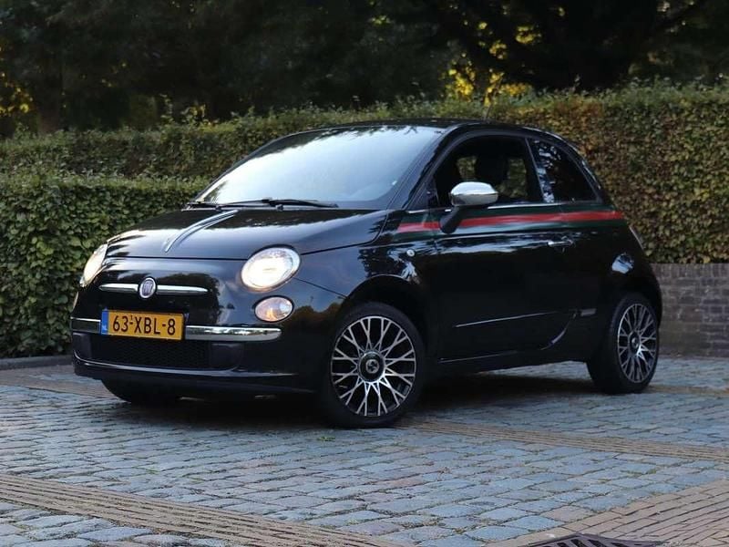 Zwart Gebruikt 2012 Fiat 500 Hatchback | € 4.500 (Goede deal) - Afbeelding 1/4