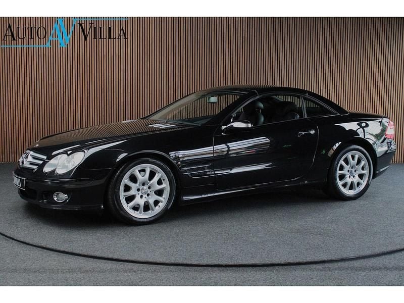 Zwart (metallic) Occasion 2006 Mercedes 350 Cabriolet | € 13.750 (Eerlijke prijs) - Afbeelding 1/4