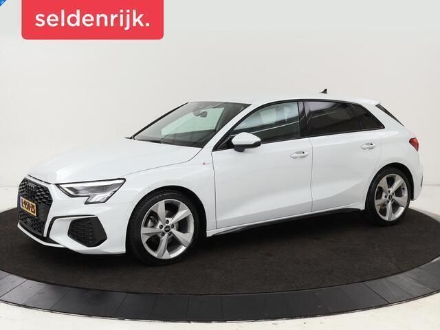Wit Gebruikt 2021 Audi A3 Sportback S-Line Hatchback | € 20.900 (Goede deal) - Afbeelding 1/4