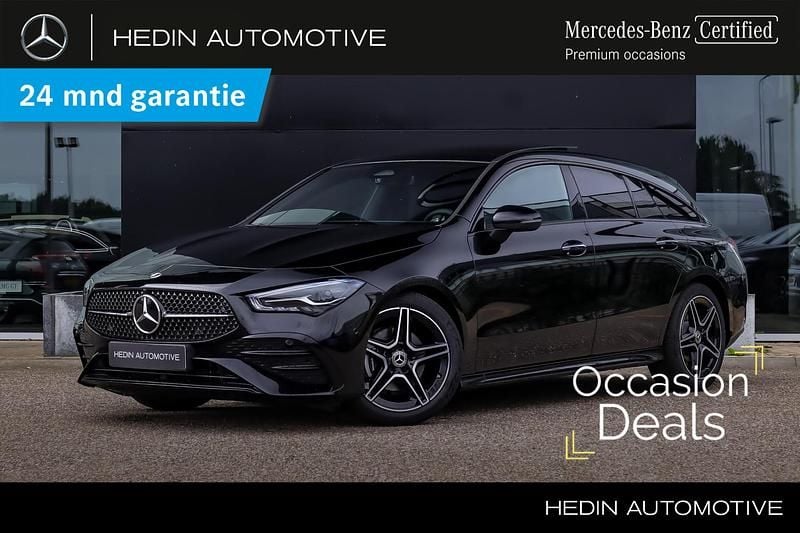 Zwart Occasion 2025 Mercedes CLA180 Shooting Brake Edition Stationwagen | € 43.900 (Iets duurder) - Afbeelding 1/4