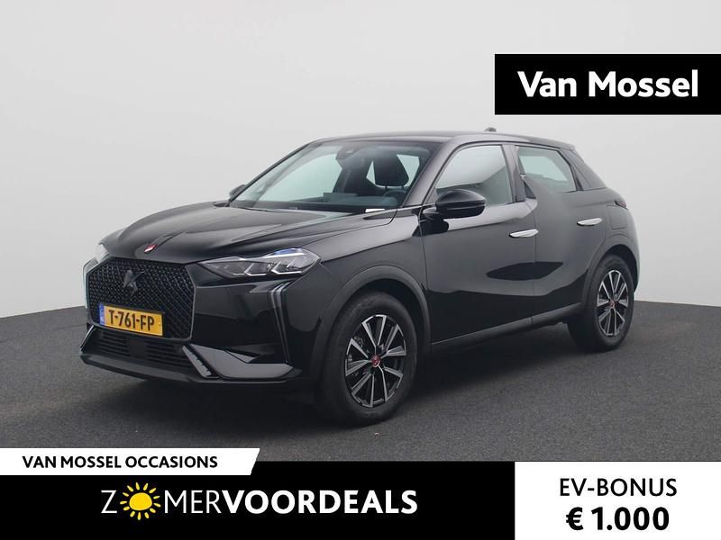 Zwart Gebruikt 2023 DS Automobiles DS3 Crossback E-Tense Performance SUV | € 24.440 (Eerlijke prijs) - Afbeelding 1/4