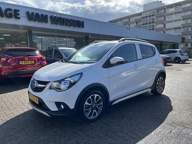 Wit Gebruikt 2017 Opel Karl Edition Hatchback | € 8.950 (Eerlijke prijs) - Afbeelding 1/4