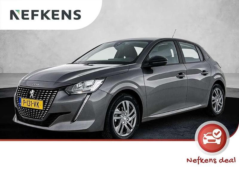 Grijs Gebruikt 2022 Peugeot 208 Active Hatchback | € 15.925 (Eerlijke prijs) - Afbeelding 1/3