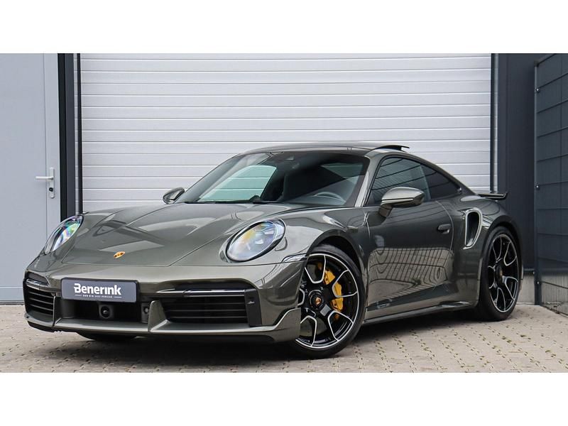 Groen Gebruikt 2023 Porsche 911 Turbo S Coupé | € 279.992 (Duur) - Afbeelding 1/4