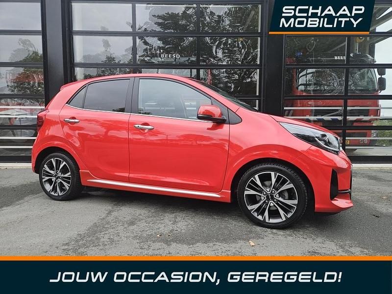 Rood Gebruikt 2023 Kia Picanto GT-Line Hatchback | € 18.499 (Iets duurder) - Afbeelding 1/4