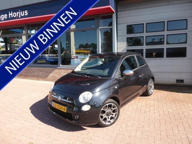 Zwart Gebruikt 2012 Fiat 500 Sport Hatchback | € 5.480 (Eerlijke prijs) - Afbeelding 1/4