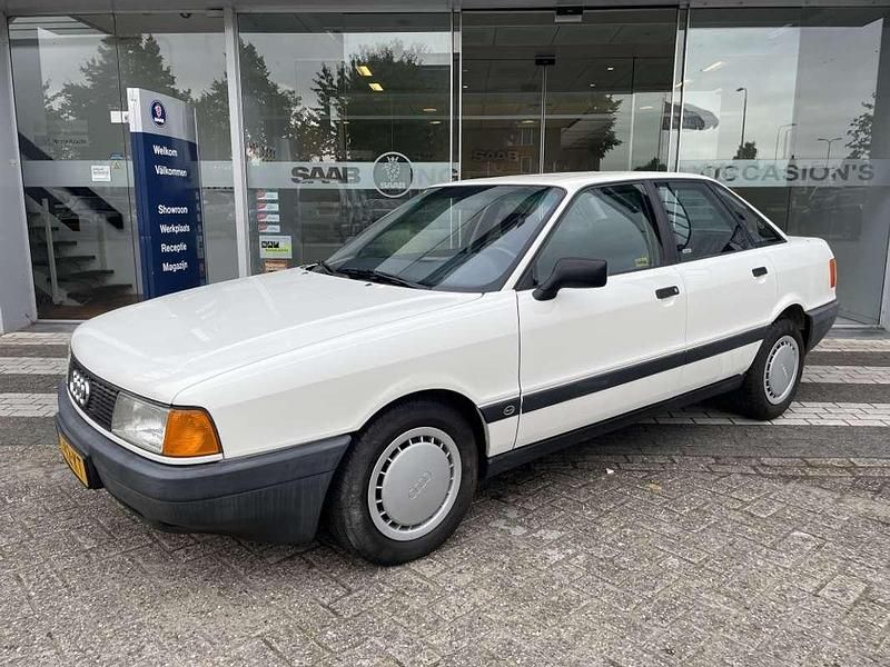 Wit Gebruikt 1989 Audi 80 Sedan | € 3.950 - Afbeelding 1/4