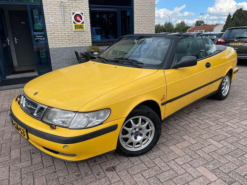 Geel Gebruikt 1998 Saab 9-3 Cabriolet Cabriolet | € 2.995 (Eerlijke prijs) - Afbeelding 1/4