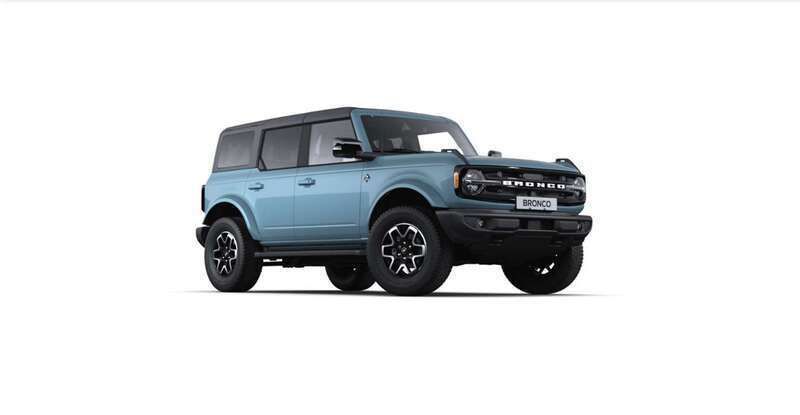 Blauw Nieuw 2024 Ford Bronco SUV | € 158.100 - Afbeelding 1/4