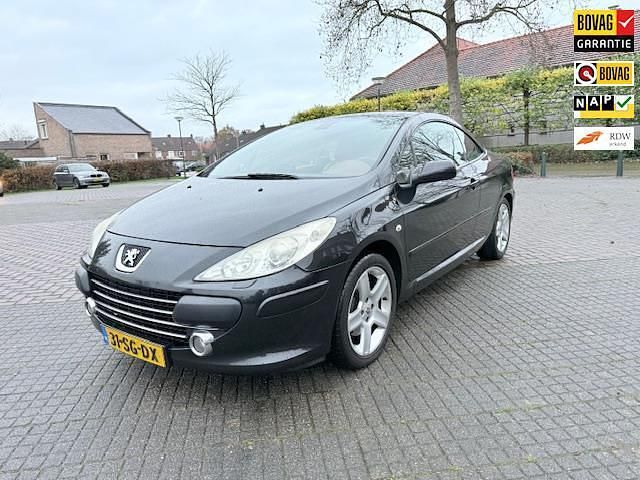 Zwart Gebruikt 2006 Peugeot 307 CC Sport Cabriolet | € 1.980 (Iets duurder) - Afbeelding 1/4