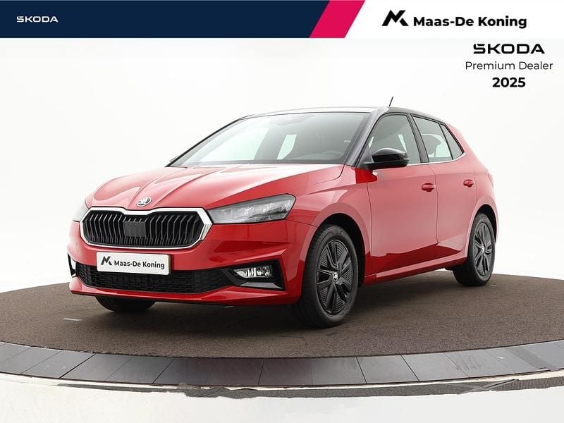 Rood Gebruikt 2022 Skoda Fabia Business Line Hatchback | € 18.940 (Goede deal) - Afbeelding 1/4