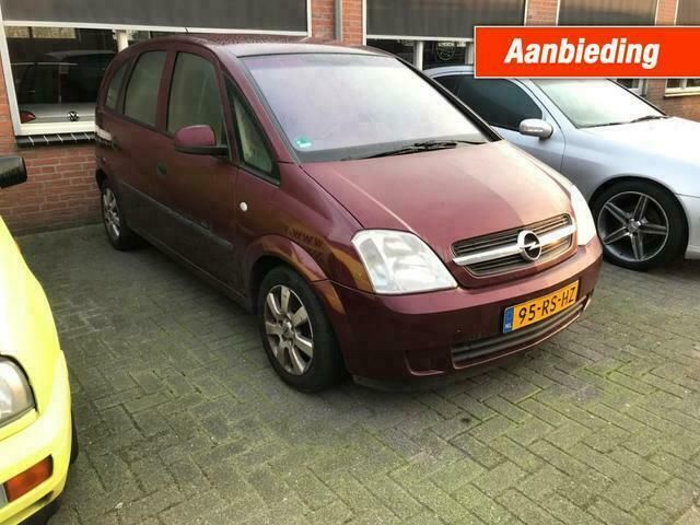 Rood Gebruikt 2005 Opel Meriva MPV | € 519 (Eerlijke prijs) - Afbeelding 1/4