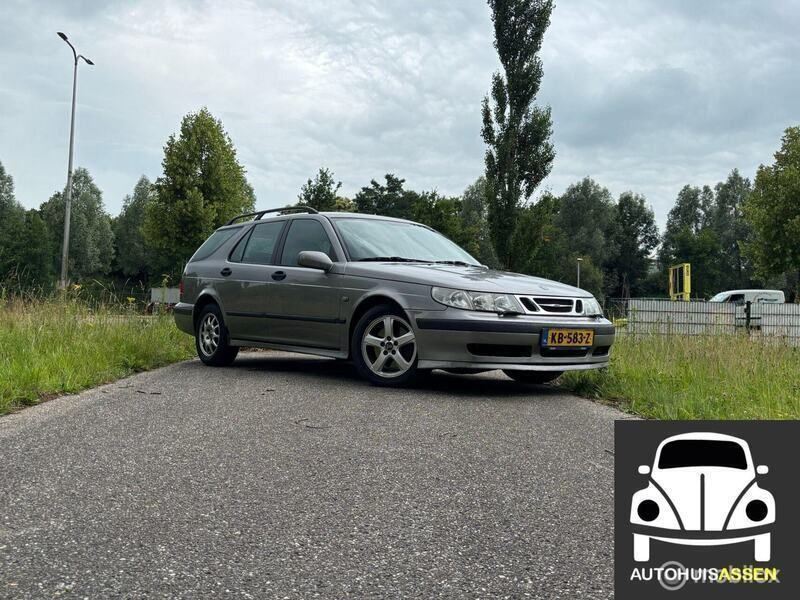 Grijs Gebruikt 2001 Saab 9-5 Aero Stationwagen | € 2.448 - Afbeelding 1/4