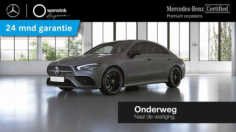 Grijs Occasion 2025 Mercedes CLA250e AMG line Sedan | € 36.850 (Goede deal) - Afbeelding 1/4