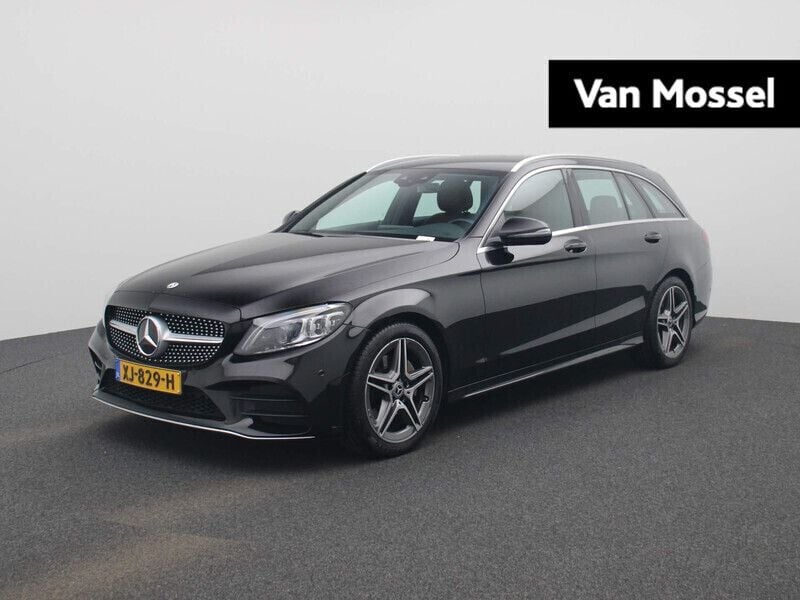 Zwart, metallic lak Gebruikt 2019 Mercedes C180 Business Stationwagen | € 22.900 (Eerlijke prijs) - Afbeelding 1/4