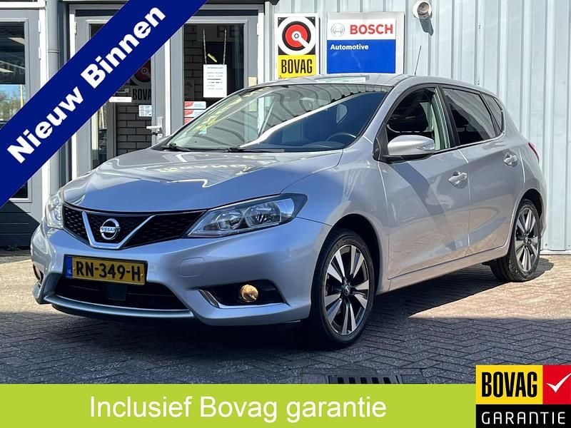 Grijs (metallic) Occasion 2018 Nissan Pulsar N-Connecta Hatchback | € 12.950 (Iets duurder) - Afbeelding 1/4